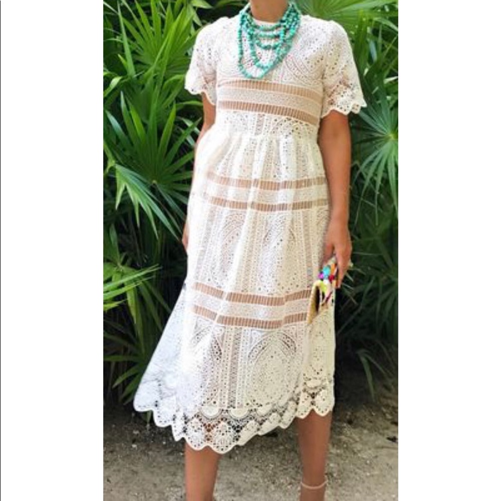 Chicwish “Ingenuity” Crochet Dress